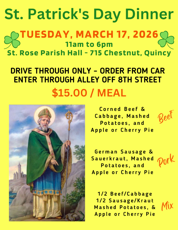 St. Patrick's Day Dinner